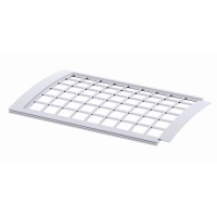 Решетка желоба защитная Verat Белый